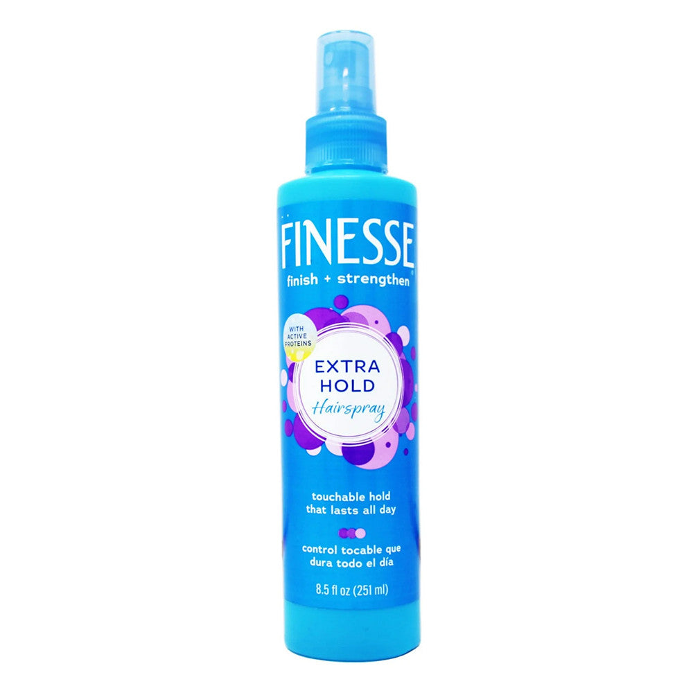 Finesse Finish Plus Strengthen Extra Hold Non-Aerosol Hair Spray, 8.5 Oz